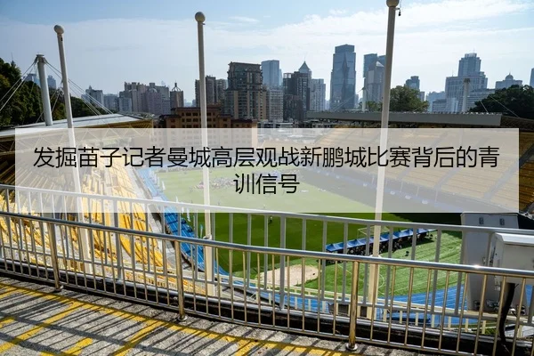 发掘苗子记者曼城高层观战新鹏城比赛背后的青训信号